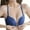 Blue, variant on Lixiuxyad Women Bras plus Size Sports Womens No Steel Ring French Womens Front Close Bra T Back Plus Size Seamless Unlined Bra For Large Bust