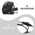 thumbnail image 4 of 2PCS 3.5mm Male to Female Audio Extension Cord Pulley Adjusting Audio Cable, 4 of 9