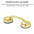 thumbnail image 2 of Door Handrail Safety Plastic Wall Handle Suction Suction Cup Grab Safety Cup Reusable Grab for Kitchen Bathroom, M, Gold, 2 of 7