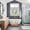 LightGrey, variant on Spring Botanical Kitchen Curtains Window Panels, Garden Birds Floral Leaves Gray Plaid Insulated Window Treatment Curtain, Grommet Curtains for Bedroom/Living Room/Bathroom, 2 Piece 52"Wx63"L