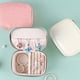 thumbnail image 3 of Joyero Jumpingount PU Mujer Organizador multifuncional Blanco AP016104-02, 3 of 6