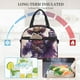 thumbnail image 4 of Disketp Cool Skull Cowboy Lonchera Térmica para Mujer y Hombre, Bolsa de Almuerzo Reutilizable e Impermeable para Trabajo, Viajes y Picnic, 4 of 7