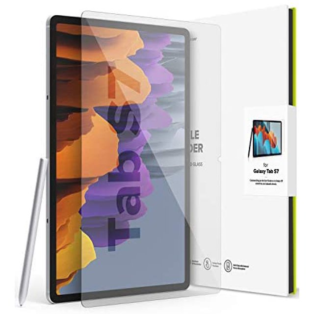 Ringke Verre de Protection Invisible Conçu pour Galaxy Tab S7 (2020) Protecteur d'Écran Ultime Clair, Haute