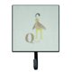 thumbnail image 1 of ""Los Tesoros De Caroline Alfabeto Q Para Codorniz Gancho De Pared Pequeño Multicolor"", 1 of 1