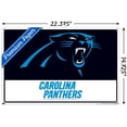 thumbnail image 3 of NFL Carolina Panthers - Logo 21 Wall Poster with Pushpins, 14.725" x 22.375", 3 of 6
