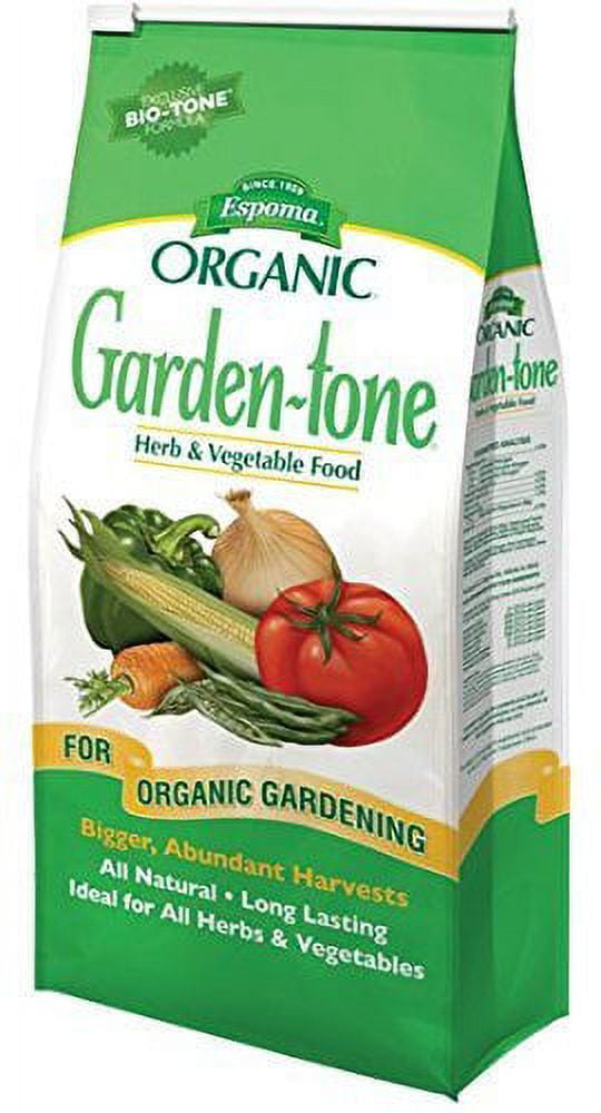 Espoma Garden-Tone Plant Food, Natural & Organic Fertilizer For An Abundant Harvest, 4 Lb, Pack Of 2
