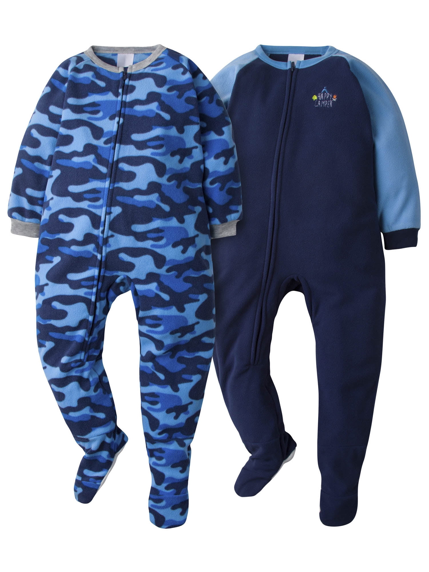 Gerber Gerber Toddler Boys Microfleece Blanket Sleeper Pajamas, 2