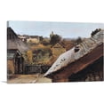 thumbnail image 1 of ARTCANVAS View Of Roofs And Gardens 1835 Canvas Art Print by Carl Blechen - Size: 26" x 18" (0.75" Deep), 1 of 9