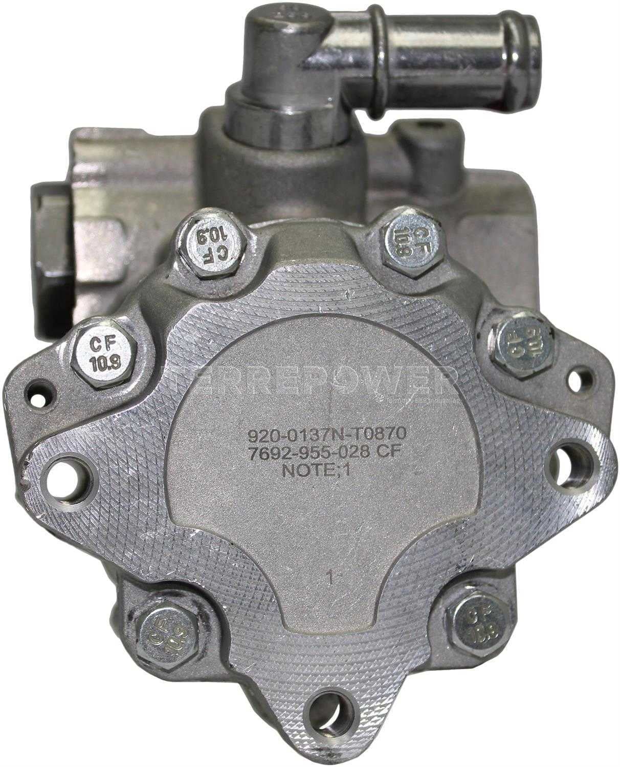 TERREPOWER formerly BBB Industries N920-0137 New Power Steering Pump