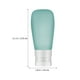 thumbnail image 4 of FELTECHELECTR 4 botellas de viaje rellenables vacías para loción, champú y acondicionador., 4 of 6