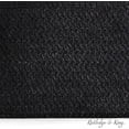 thumbnail image 2 of Rutledge & King Straw Bag Beach Bag - Large Tote Bag (Black), 2 of 5