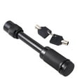 thumbnail image 1 of Anti-theft Latch Lock Locking Pin Key Coated Dual Receiver Locking Hitch Pin Black, 1 of 5