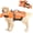 Orange, variant on Dog Life Jacket, Wings Design Pet Life Vest, Reflective & Adjustable Dog Swim Life Vest,Dog Lifesaver Pet Life Preserver Pet Swimming Jacket for Puppy Small, Medium, Large Size Dogs