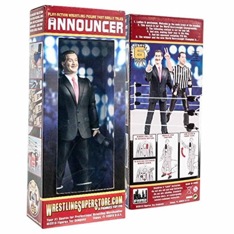 talking wrestling figures