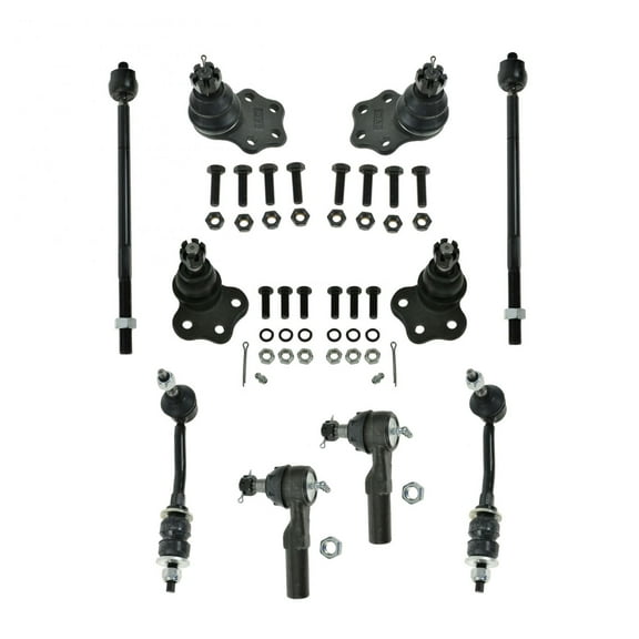 TRQ Ball Joint Tie Rod End Sway Bar Link Kit Set for Dodge Dakota Durango 2WD PSA58712