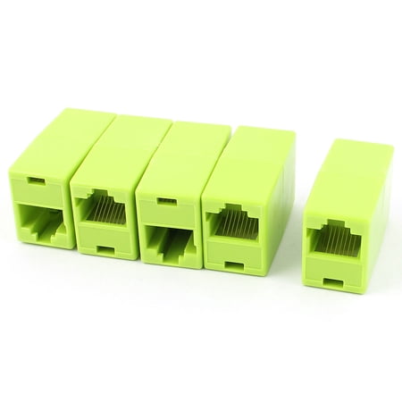 5Pcs RJ45 8P8C F/F Network Cable Connector Adapter Extender Coupler Joiner price history on PriceWatchPro