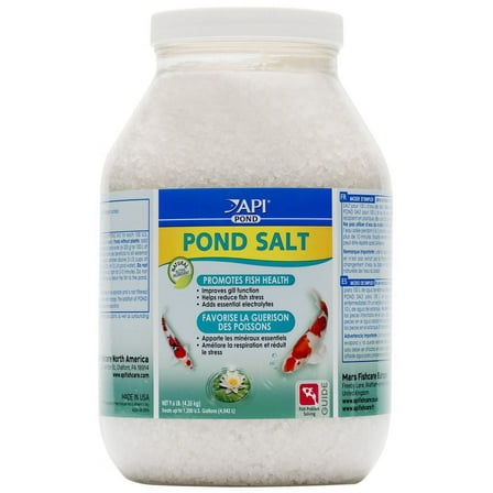 PondCare Pond Salt [Pond, Water Conditioners] 9.6 lbs (Treats 1200 Gallons)