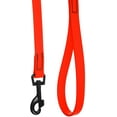 thumbnail image 6 of DogLine - Biothane Waterproof Dog Leash Strong Coated Nylon Webbing with Black Hardware Odor-Proof for Easy Care Clean High Performance for Small or Large Dogs(Neon Orange: Width 3/4" | L: 24"(2ft)), 6 of 7