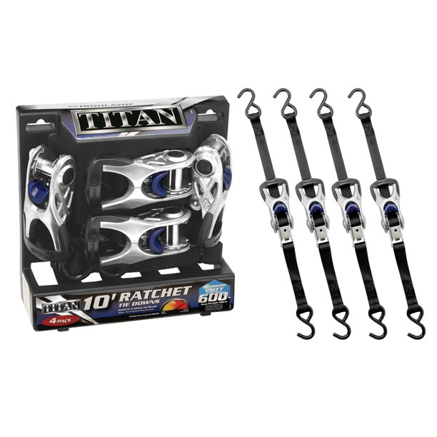 Reese 1157300 Titan Ratchet Tie Downs 1800Lb.