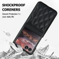 thumbnail image 4 of ELEHOLD for Motorola Razr+ 2025/2024 Case,Women Luxury PU Leather Ultra Slim Anti-Drop Protection Cover All-Inclusive Shockproof  New Case for Motorola Razr+ 2025/2024,Black, 4 of 6