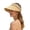 Khaki, variant on Wide Brim Sun Hat Boho Beach Hat for Outdoor Summer Sun with UPF and Breathable Design Women for Beach One Size