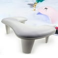 thumbnail image 6 of Gazechimp Salon Nail Art Hand Rest Soft Comfortable Detachable Legs Non Slip Manicure Nail White, 6 of 8