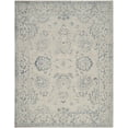 thumbnail image 2 of Traditional Rug - Patina 55% Cotton 40% Polypropylene -Grey/Blue Style-A-Color:Grey/Blue,Design:Traditional,Shape:Large Rectangle,Size:12'L x 9'W, 2 of 6