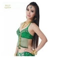 thumbnail image 5 of Belly Dance Top Bra Sequin Costume Underware Festival Dancing Outfit Belly Dancing Uniform, 5 of 7