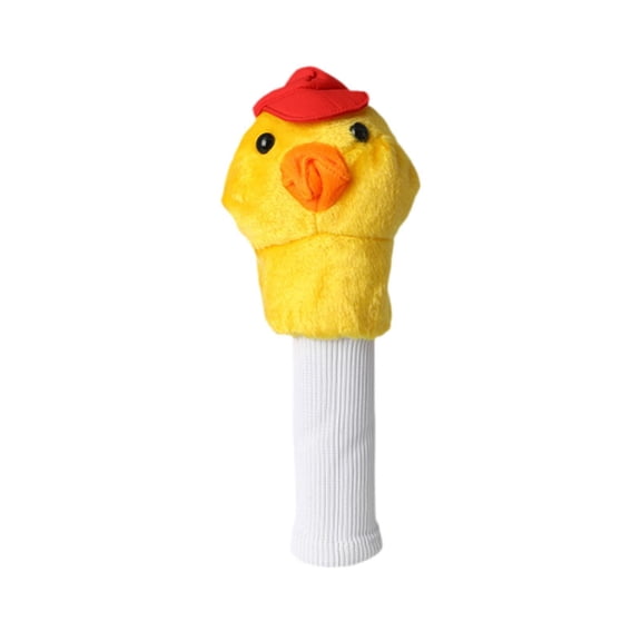 Tnarru Duck Golf Headcover for Fairway Wood Protective Sleeve Funny Lovely Protector Animal Golf Head Cover for Practice Sports Gift