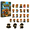 Advent Calendar-A7, variant on Highland Cow Summer Vacation Advent Calendar 2026, Complete Collectible Figure Blind Box Kit With Built-In LED Lightbox, Fun Night Table Game Prop For Family And Friend Holiday Leisure