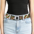 thumbnail image 5 of Buckle-Down Belt, Seatbelt Buckle Belt, Pizza Pies, Youth 22 to 32 Inches, 5 of 9