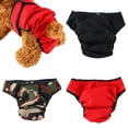 thumbnail image 1 of SPRING PARK Dog Diapers Washable Female Dog Diapers Wraps, Pet Female Dog Physiological Pants Diaper Underwear Washable Sanitary Panties Reusable Waterproof, 1 of 7