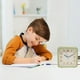 thumbnail image 4 of Despertador infantil | Segundos silenciosos con saltos | Reloj de mesa para niños, niñas y estudiantes | Plástico verde con función de aprendizaje temprano, 4 of 8