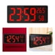 thumbnail image 2 of Reloj de Pared Digital LED Grande con Temperatura Interior ROJO perfecl Despertador Digital, 2 of 8