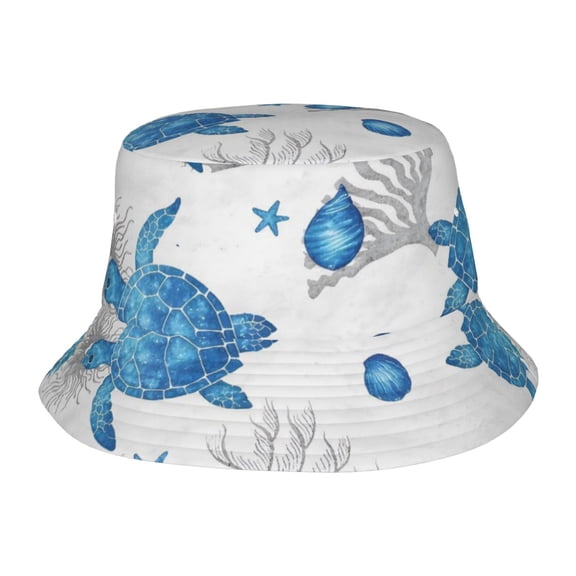 Sea Turtle Fisherman's Hat Lightweight and Breathable Sun Hat Suitable for Both Men and Women