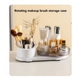 thumbnail image 3 of Soporte Para Brochas De Maquillaje Con Rotación De 360 ​​​​grados, Gran Espacio De Almacenamiento, Soporte Para Exhibición De Joyas Con Material Plástico Para Cosméticos,, 3 of 7