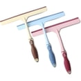 thumbnail image 1 of Pack de 3 Jaladores para Vidrios, Raspador Limpiacristales y Escobilla de Silicona, Herramienta de Limpieza Multiusos para Ventanas, Baño, Ducha, Azulejos y Espejos (Beige, Rosa, Azul), 1 of 4
