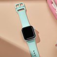 thumbnail image 3 of compatible Apple Watch SE 40mm Pin Buckle Silicone Watch Band Cheap and fine, 3 of 4