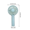 thumbnail image 3 of 3 Speed Portable Desk Fan USB Powered Mini Fan Quiet Strong Airflow Personal Cooling for Office Home Travel by PALIFEUR, 3 of 7