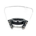 thumbnail image 2 of hengtong Motorcycle Windshield Sturdy Motorcycle Windscreen for Scooter Fittings Clear, 2 of 9