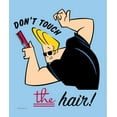 thumbnail image 5 of Cartoon Network's Johnny Bravo Don't Touch The Hair Kids Silk Touch Throw Blanket, 5 of 5