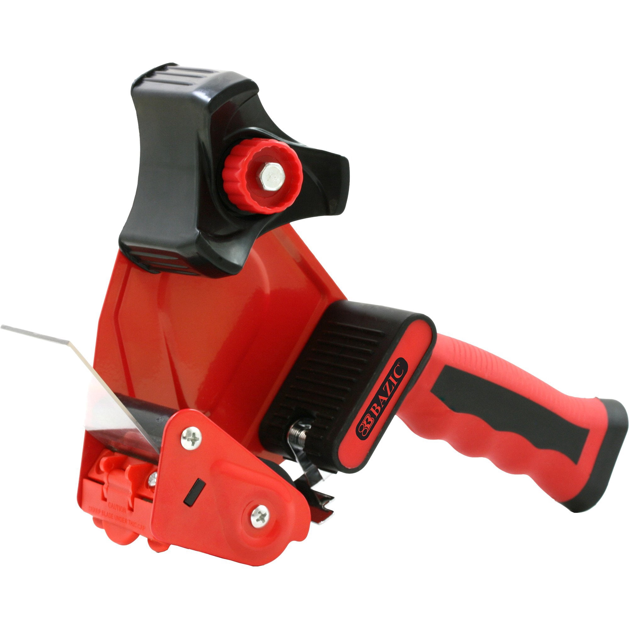 Bazic 2" Handheld Packing Tape Dispenser Red 2/Bundle (BAZ991-2)