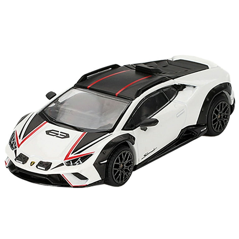 Mini GT MGT00763 Lamborghini Huracan Sterrato Bianco Asopo White