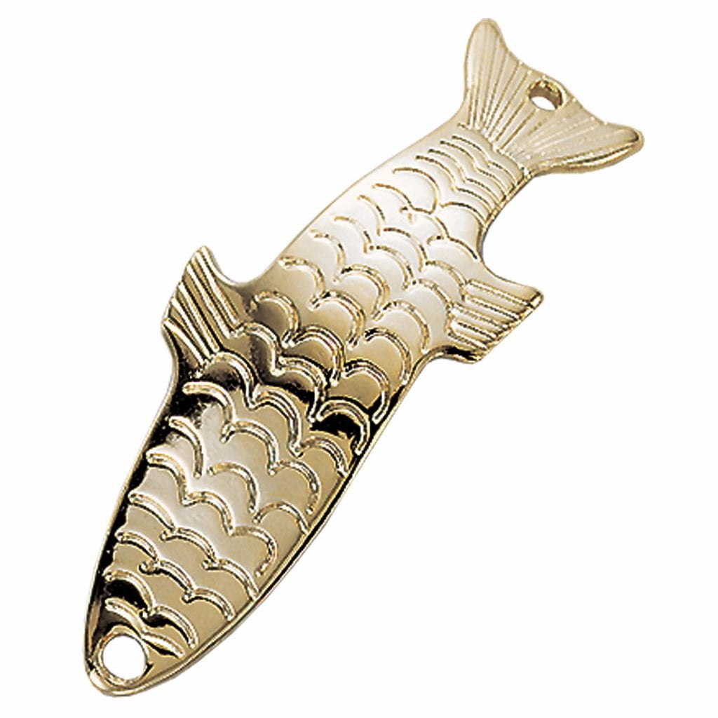 (2 pack) Acme Tackle Phoebe, Fishing Lure Spoon, 1/8 oz., Gold