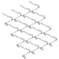 thumbnail image 1 of Unique Bargains 9.5x6mm Kayak Paddle Snaps, Hollow Button Single Pin Lock Tube Spring Clip for Tent Pole, 16 Pack, 1 of 6