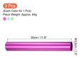 thumbnail image 2 of Uxcell Relay Track Batons Aluminum Alloy Tube Athletics Stick Blue, Green, Pink 3 Pack, 2 of 5
