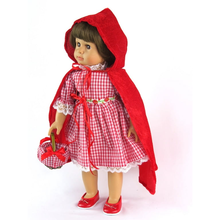 American girl 2024 doll red dress
