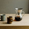 thumbnail image 2 of CAROOTU Filtre à Café en Acier Inoxydable Réutilisable Sans Papier pour Cafetière, 2 of 5