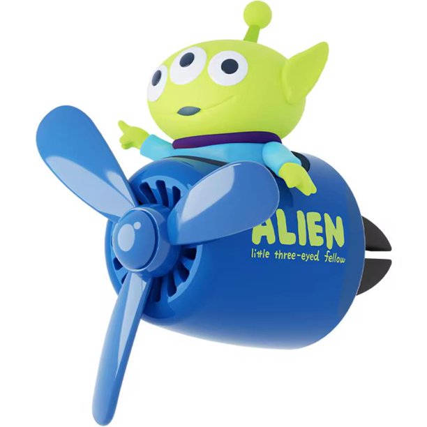 Disney Alien Air Freshener Car Perfum Kawaii Propeller Outlet Vent