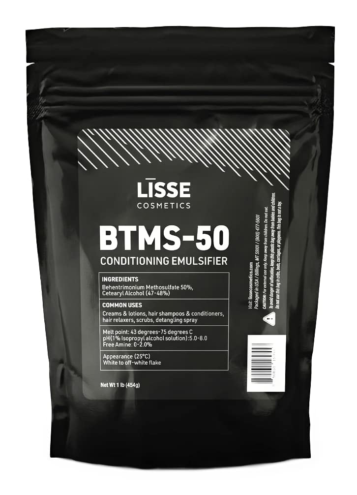 BTMS50 Conditioning Emulsifier Ceteryl (1lb, 464g)